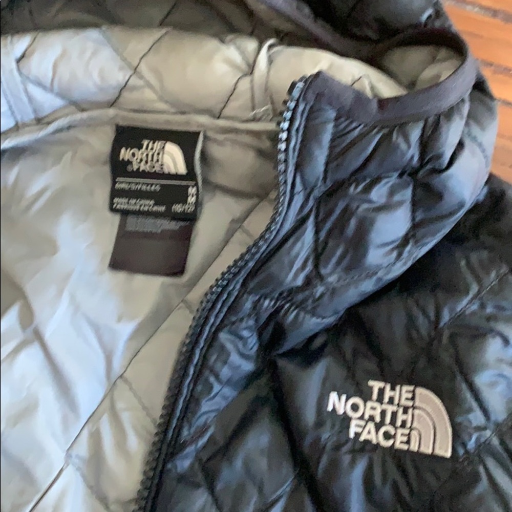 North Face girls hooded coat